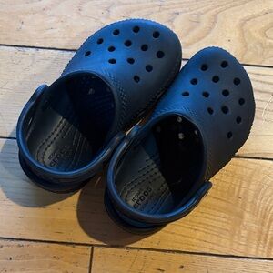 CROCS Toddler Black Clogs